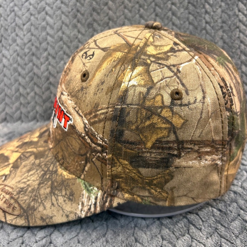 Discount Tire Logo Mens Camo Realtree Baseball Cap Adjustable Hook Loop OSFM - Picture 4 of 14